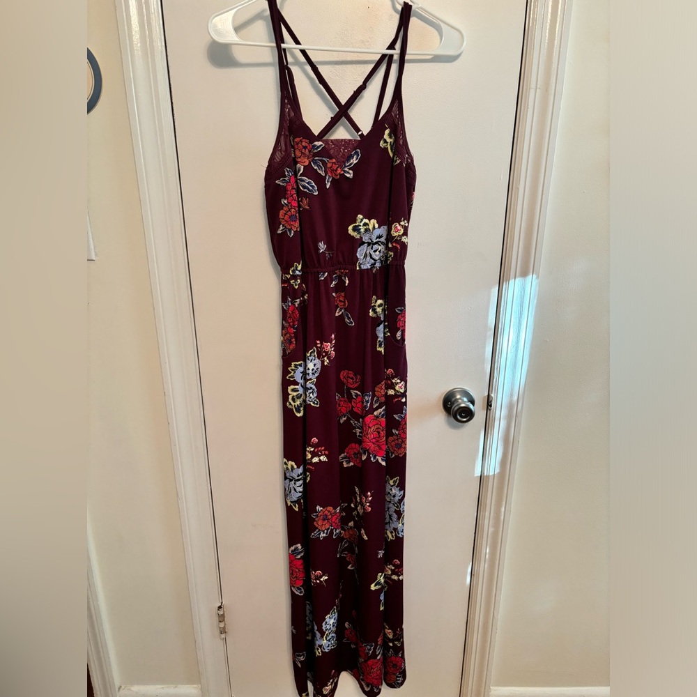 Floral maxi dress